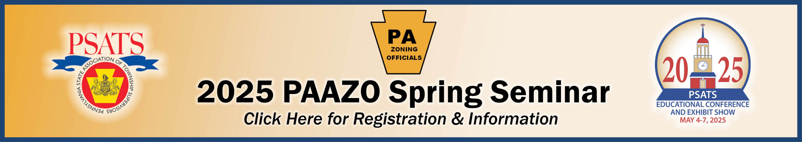 2025 Conference Affiliate Association PAAZO click here WEB Banner